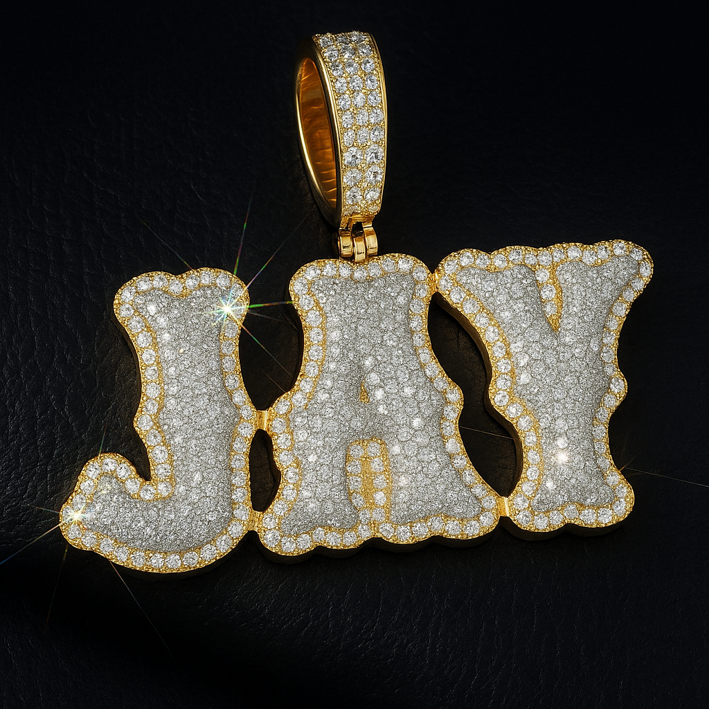 Custom Kingpin Letter Pendant