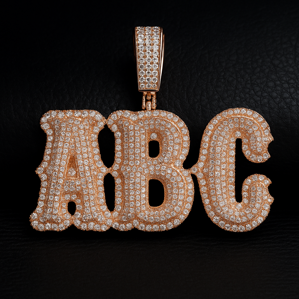 Custom Kingpin Letter Pendant