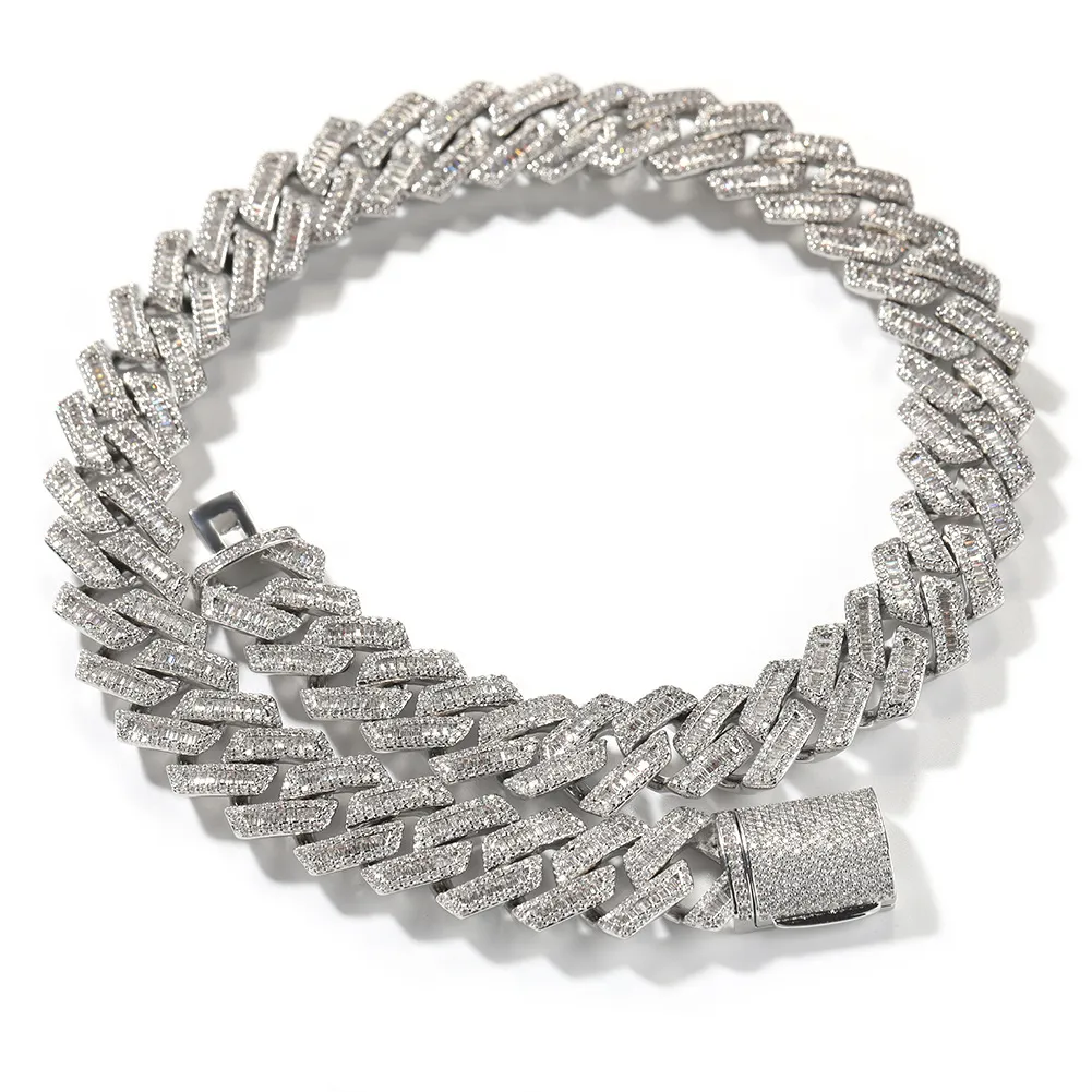 Cuban Link Chain (Baguette Style)