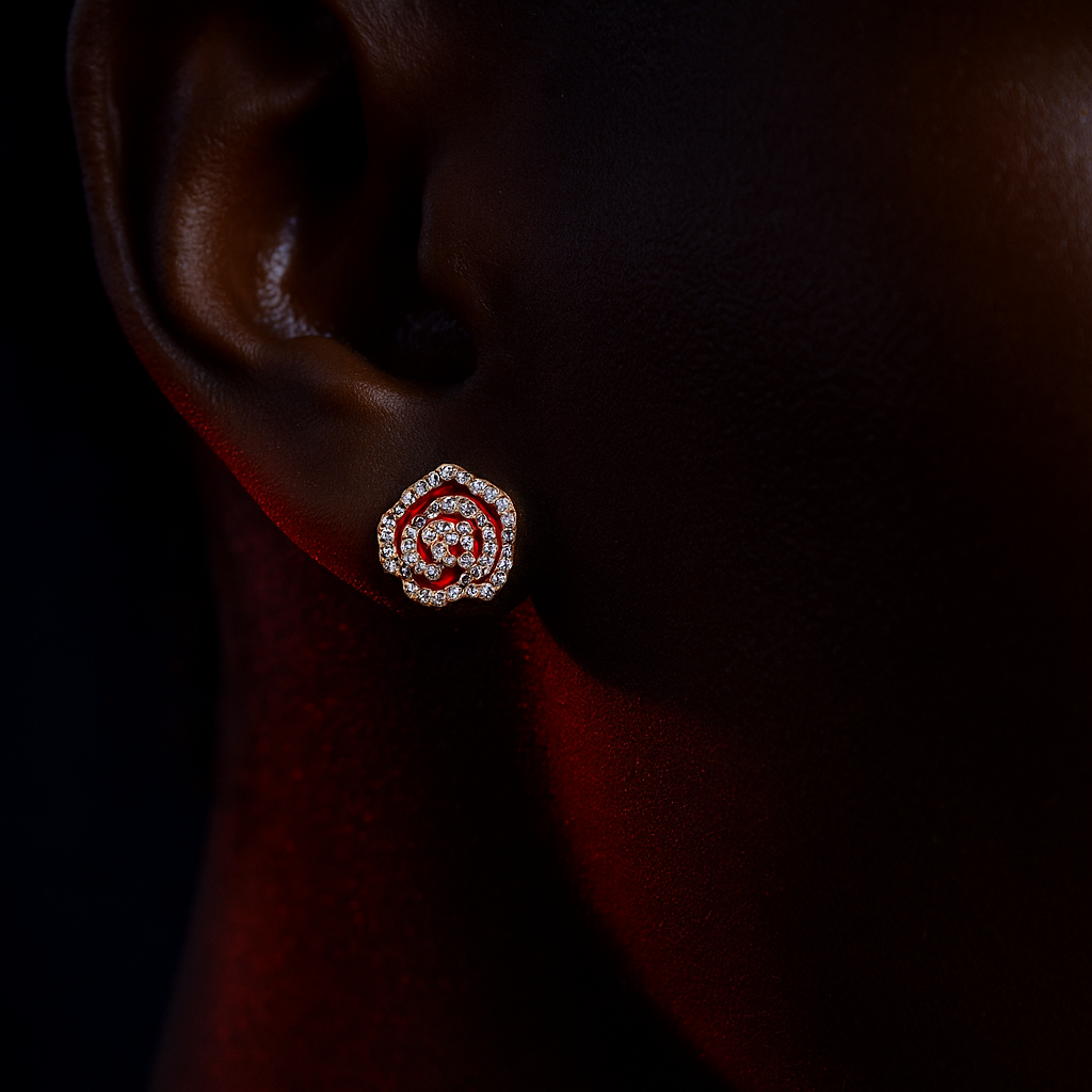 Rose Earrings