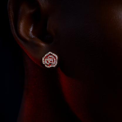 Rose Earrings