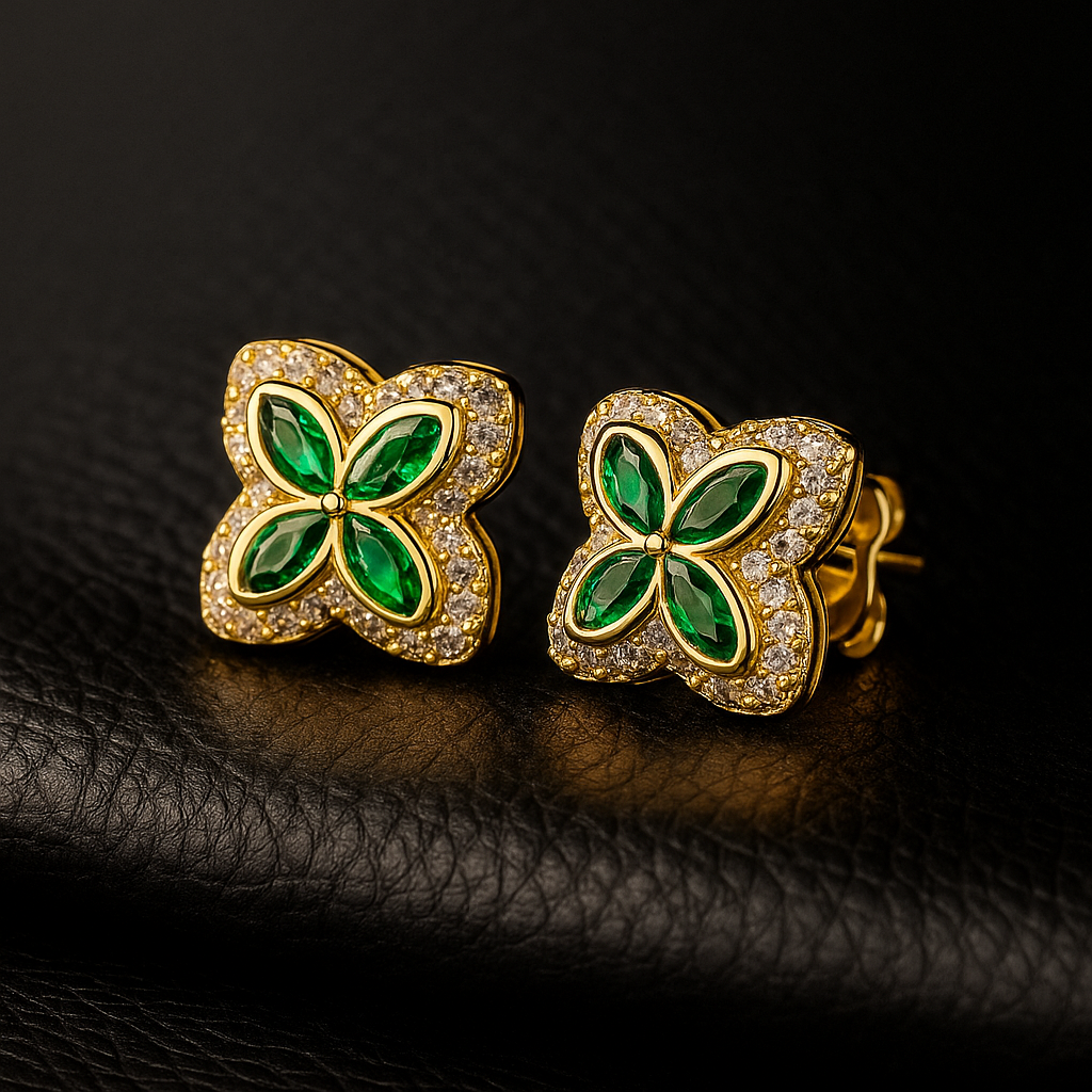 Quatrefoil Earrings