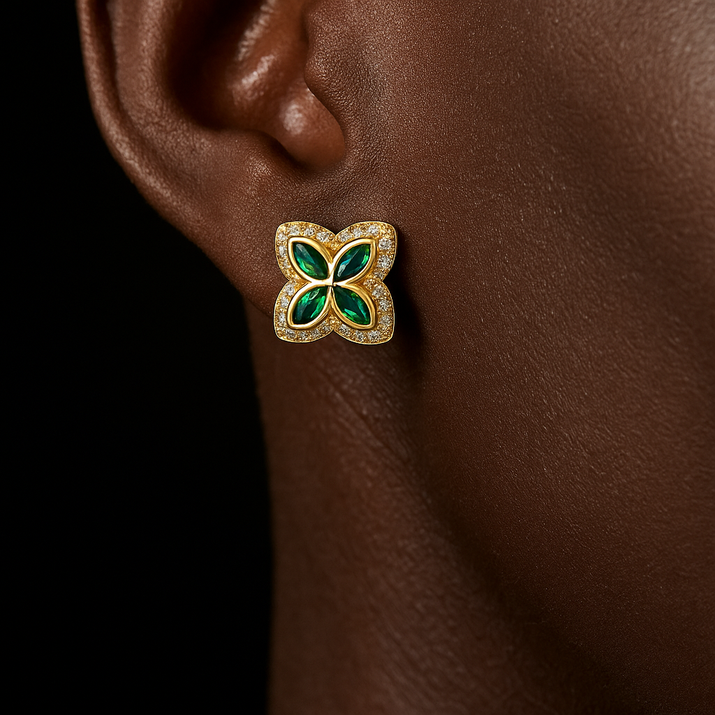 Quatrefoil Earrings - JewelsBySeraph