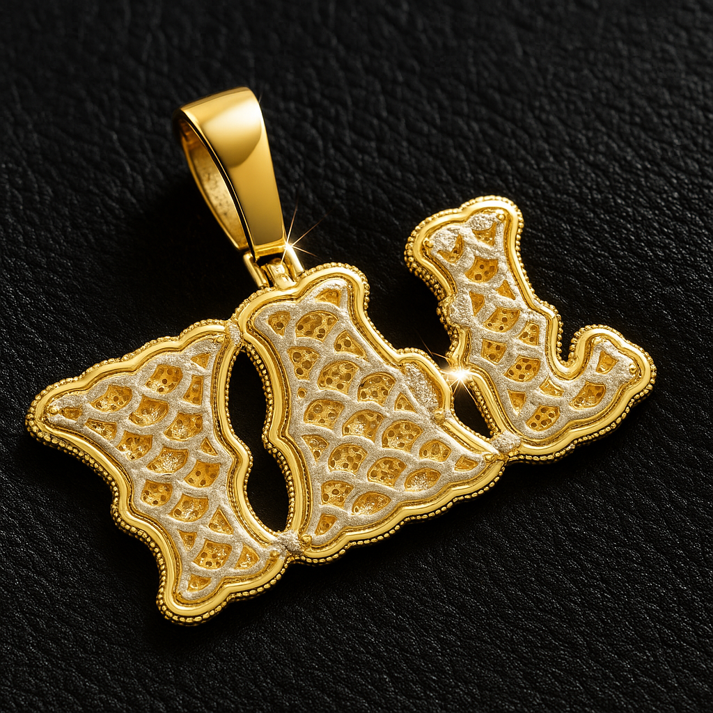 Custom Kingpin Letter Pendant