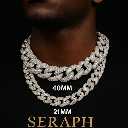Cuban Link Chain (Baguette Style)
