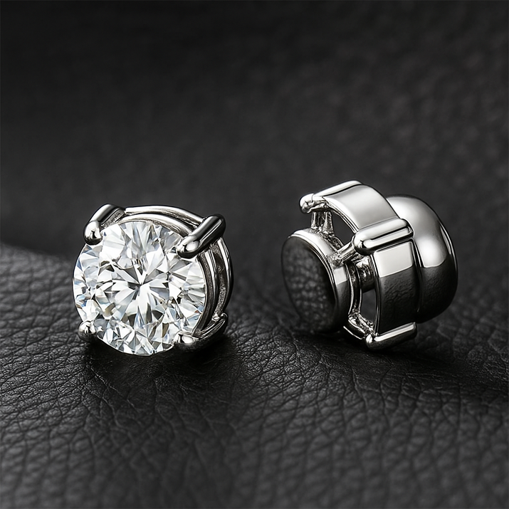 Magnetic Stud Earrings - JewelsBySeraph