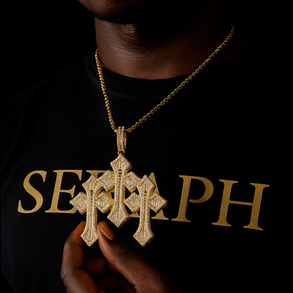 Reversible Cross Pendant
