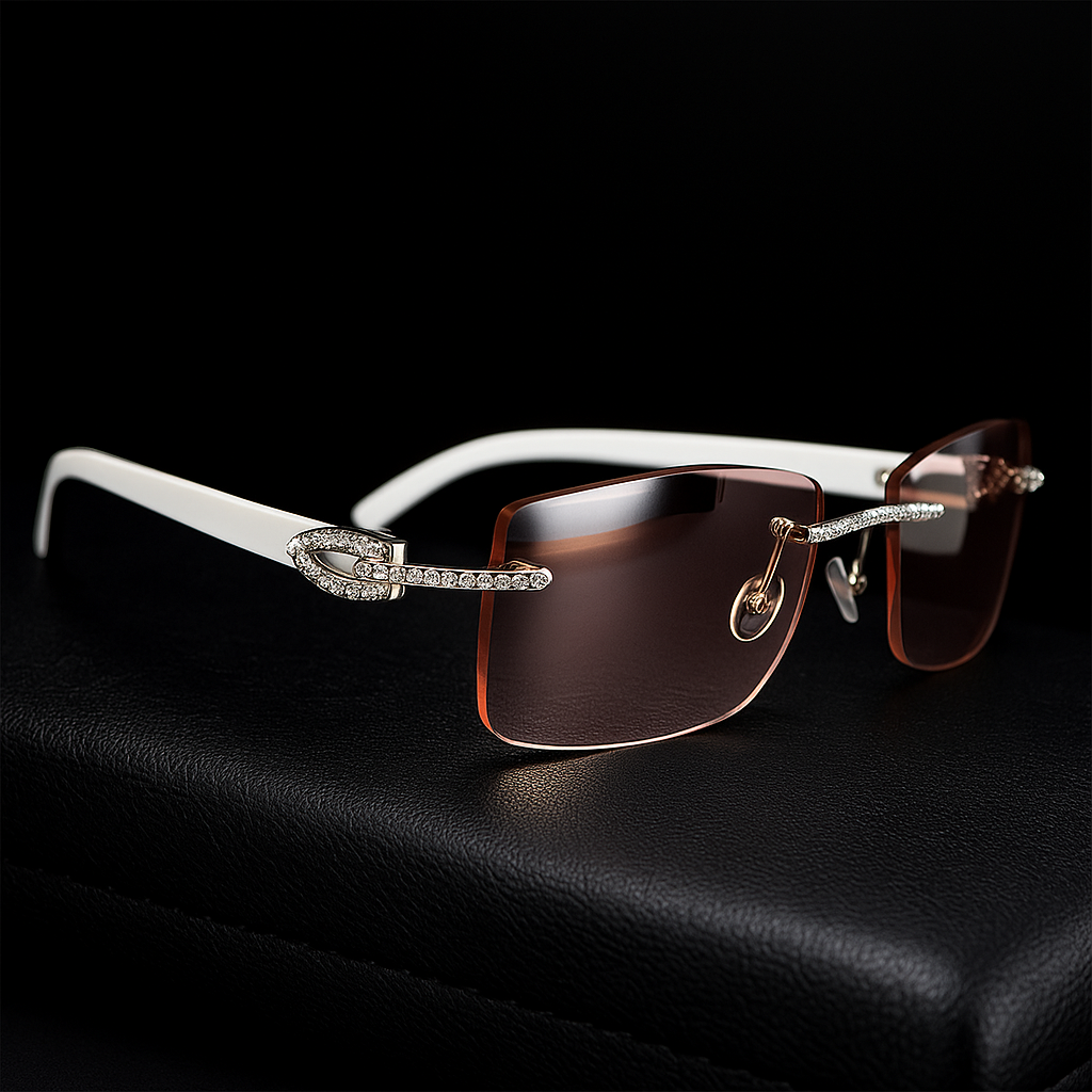 Cartier Buffs Moissanite