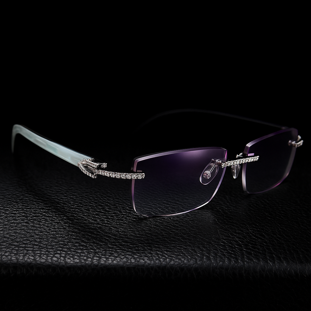 Cartier Buffs Moissanite