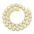 Cushion Cut Tennis Chain