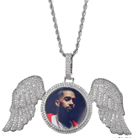 Custom Photo Circle Pendant