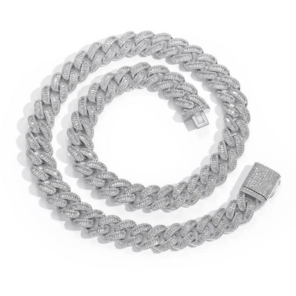 Cuban Link Chain (Baguette Style)