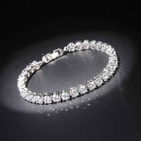 Moissanite + 925 Tennis Bracelet