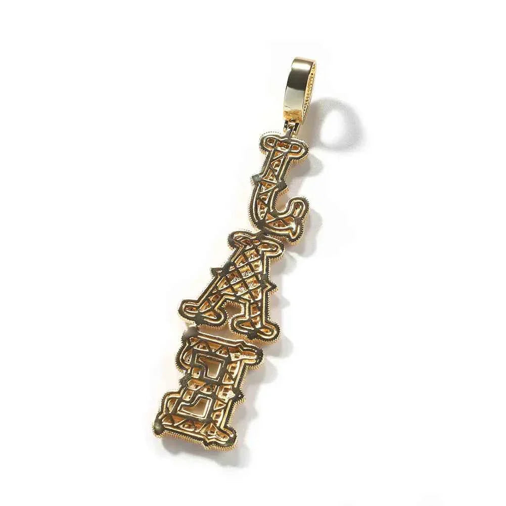 Custom Chicano Pendant (Vertical)