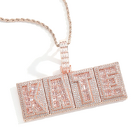 Custom Baguette Pendant