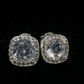 Cushion Cut Earrings