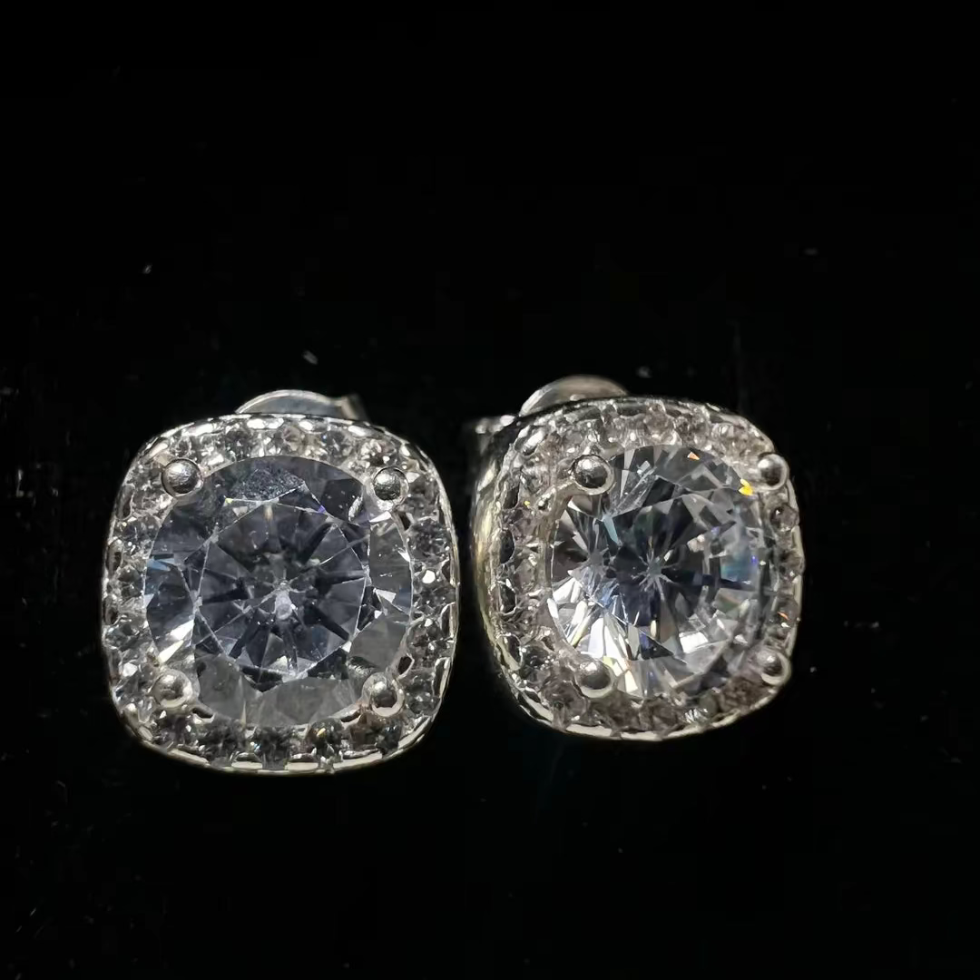 Cushion Cut Earrings