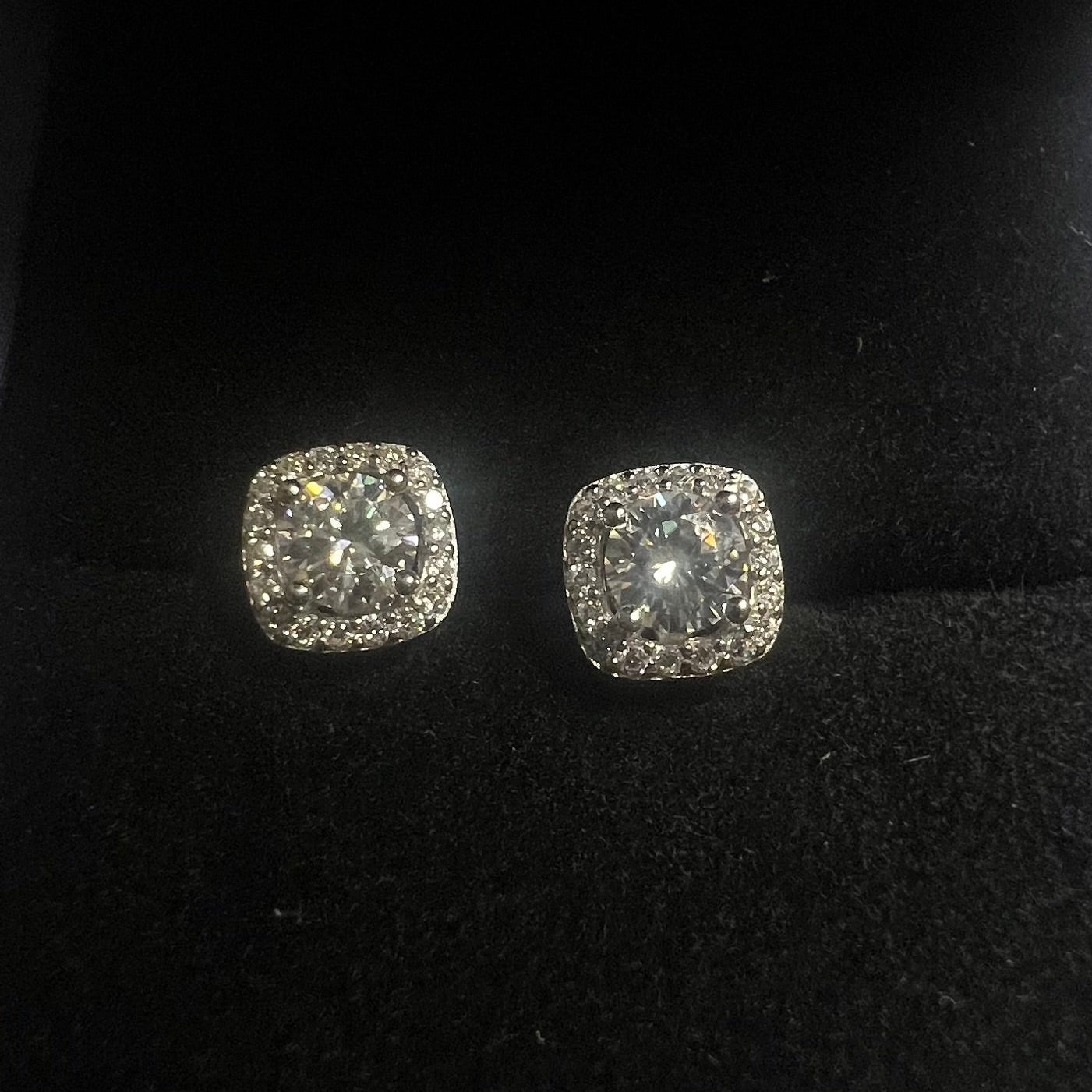Cushion Cut Earrings