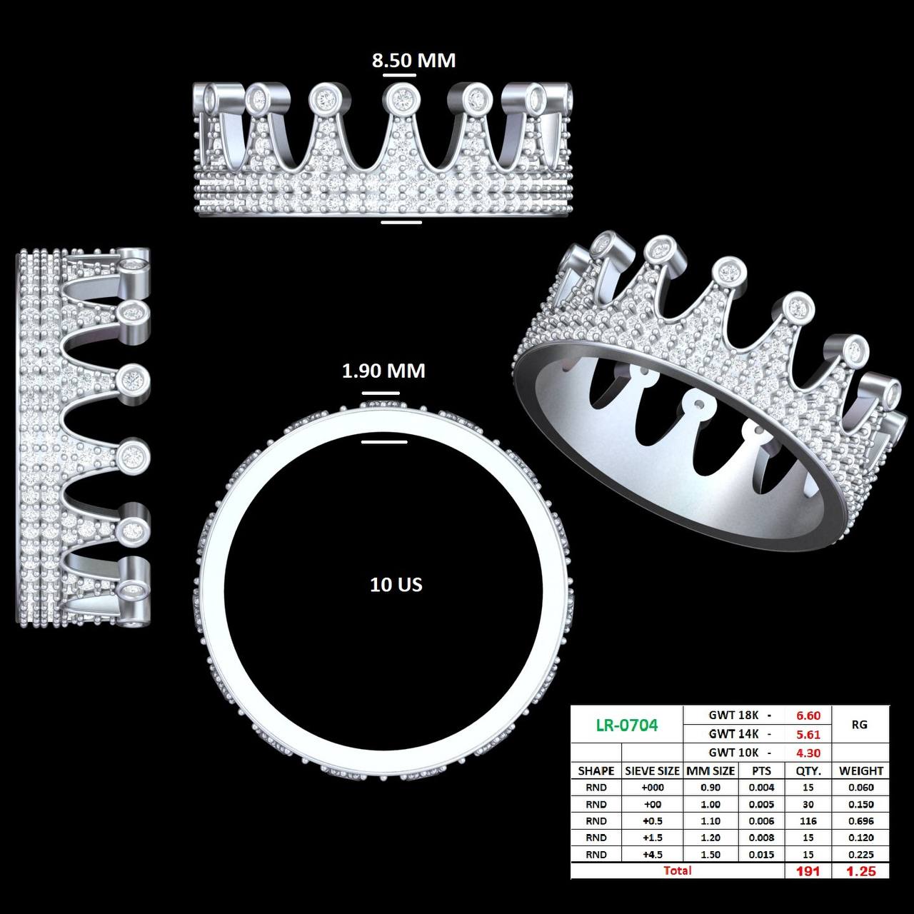 Crown Ring