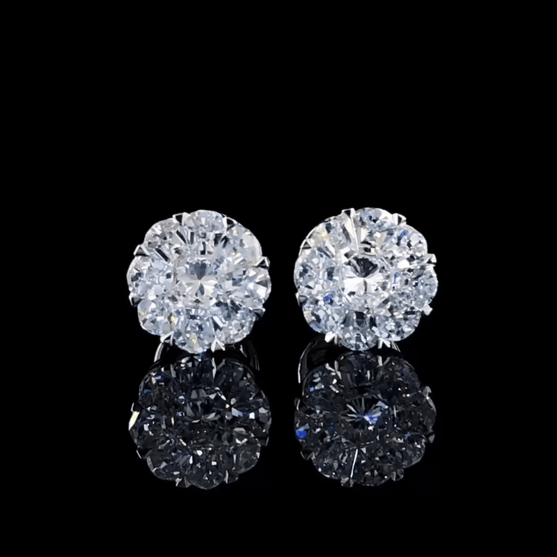 Cluster Earrings