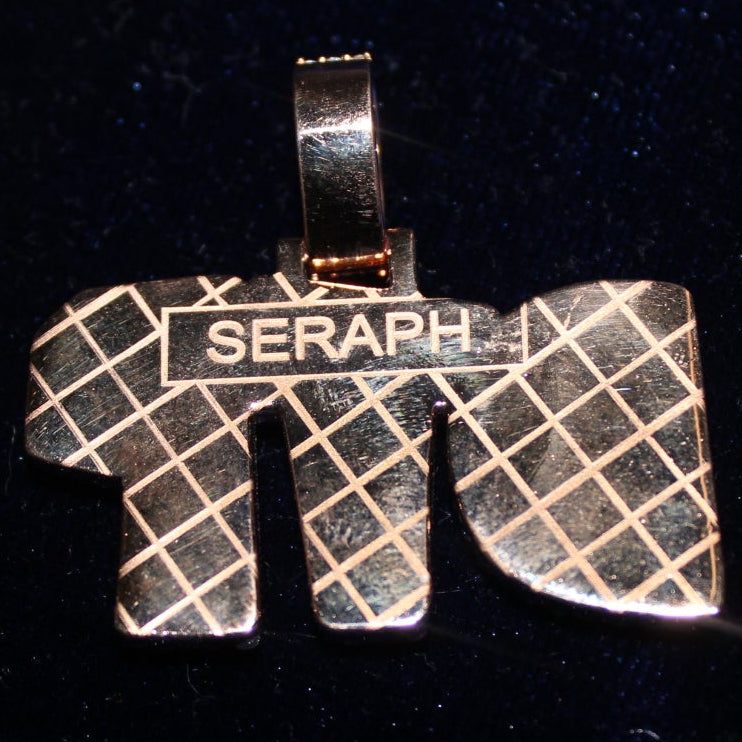 Custom Baguette Cut Pendant Moissanite S925