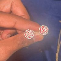 Rose Earrings - JewelsBySeraph