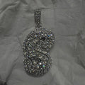 Custom Graffiti Pendant (Moissanite)