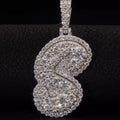 Custom Round Cut Pendant Moissanite S925
