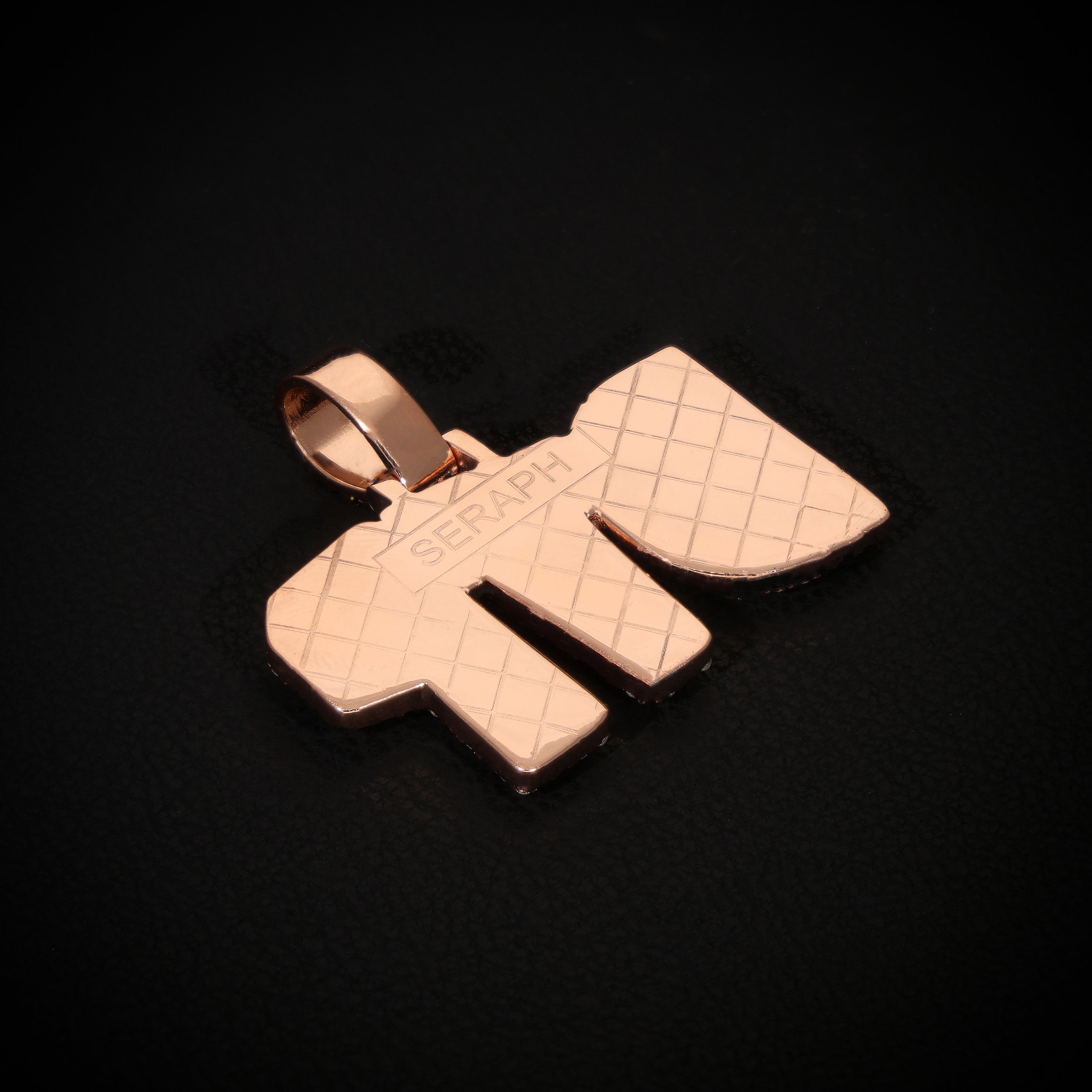 Custom Baguette Cut Pendant Moissanite S925