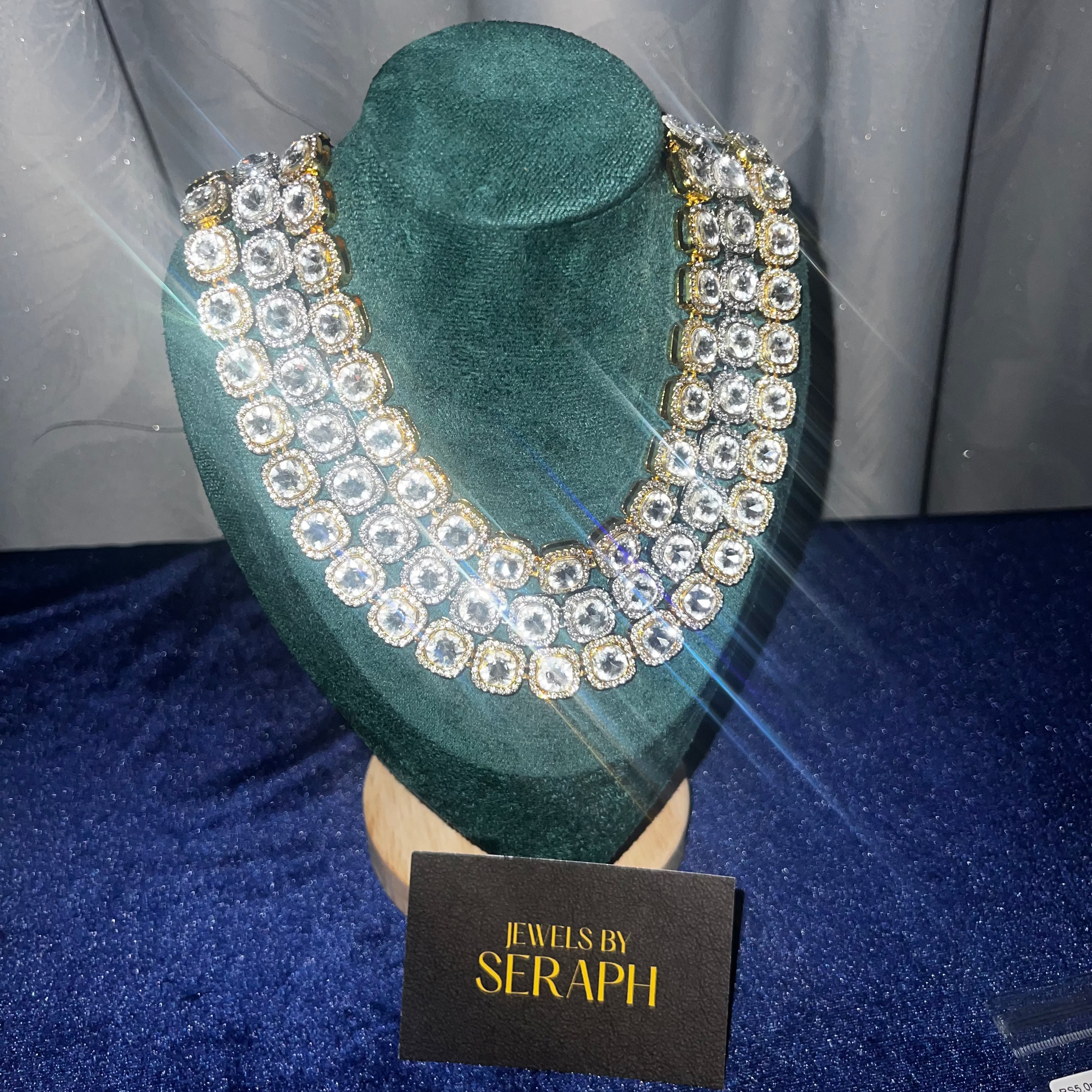 13mm Halo Tennis Chain Moissanite S925