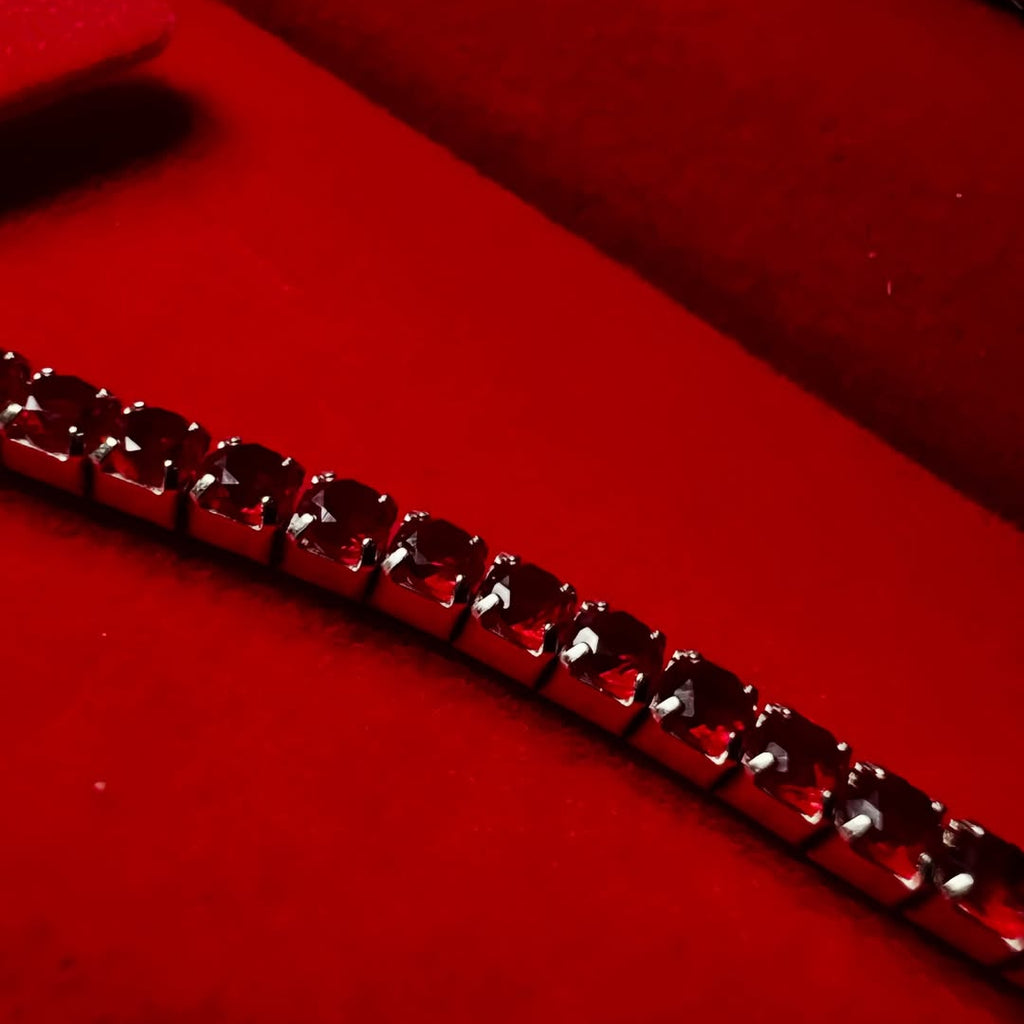 925 Silver Tennis Bracelet
