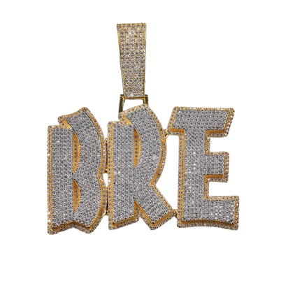 Custom Grafitti Pendant