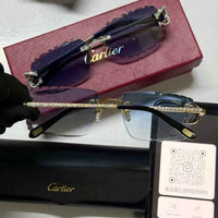 Iced Out Glasses (Triple Cross)