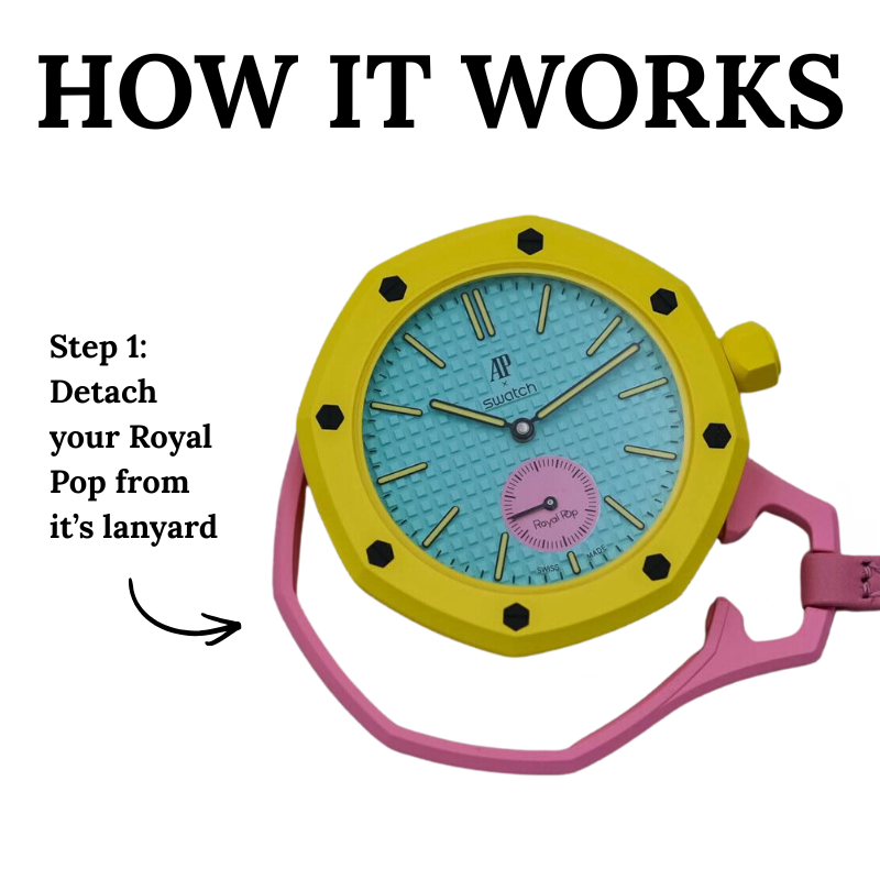 Wristwatch Converter for Audemars Piguet X Swatch Royal Pop