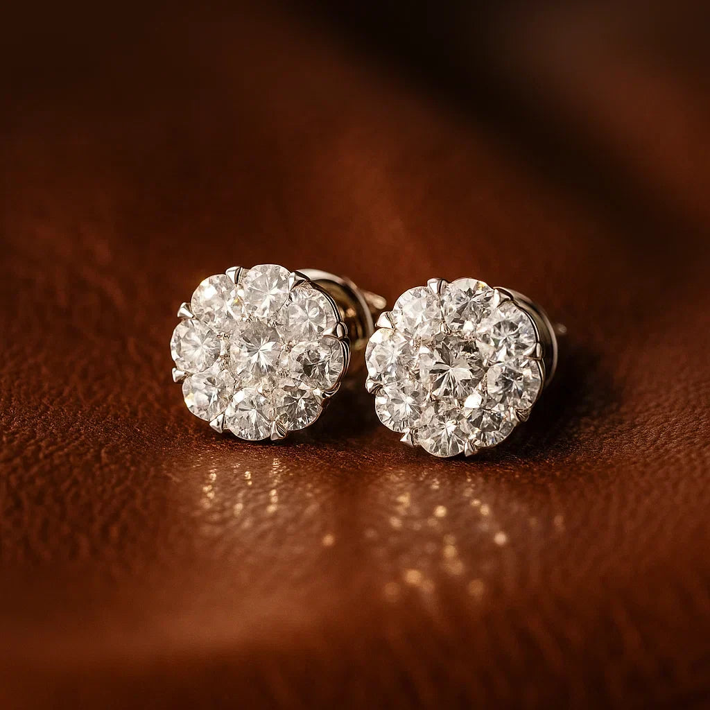 Cluster Earrings