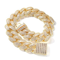 Cuban Link Chain (Baguette Style)