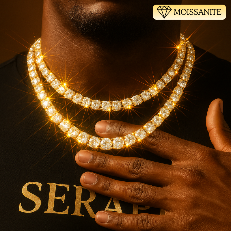 Moissanite + 925 Tennis Chain