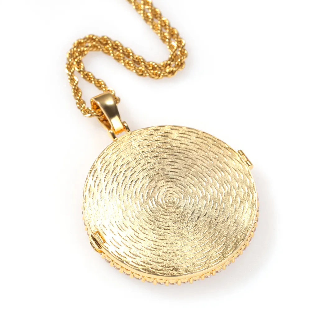 Custom Photo Circle Pendant